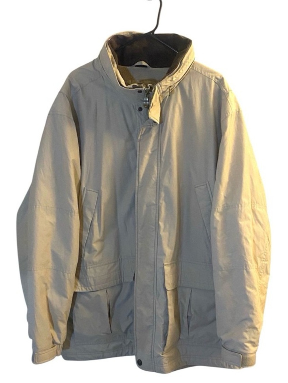Vintage Pacific Trail Windward Jacket XXL Off White Utility Canvas Field Coat